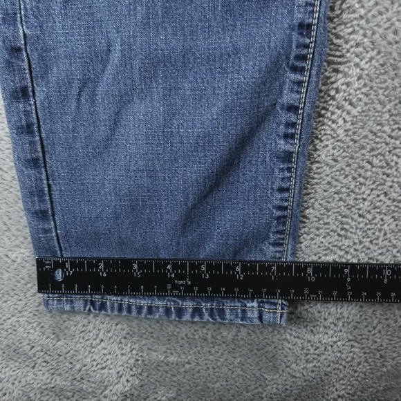 Diesel Jeans Mens 31x30 Blue Straight Button Fly Low Rise Stretch - Picture 8 of 11